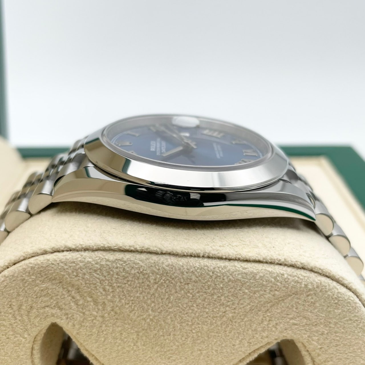 プレオウンド 【歳末大特価!】ロレックス デイトジャスト 126300 アズーロブルー ローマン ジュビリーブレス 41mm