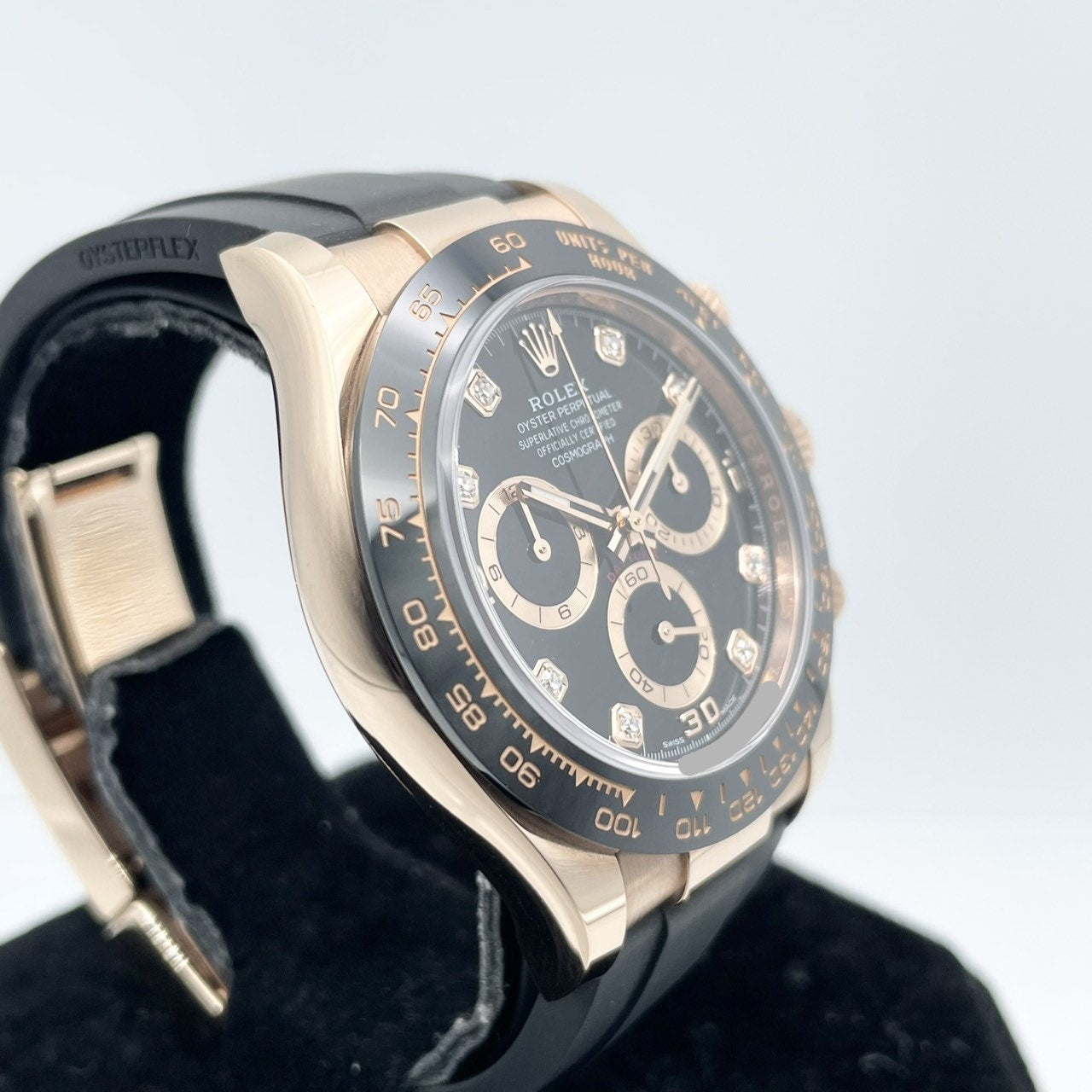 プレオウンド ロレックス デイトナ 116515LNG ブラック 8Pダイヤ 40mm