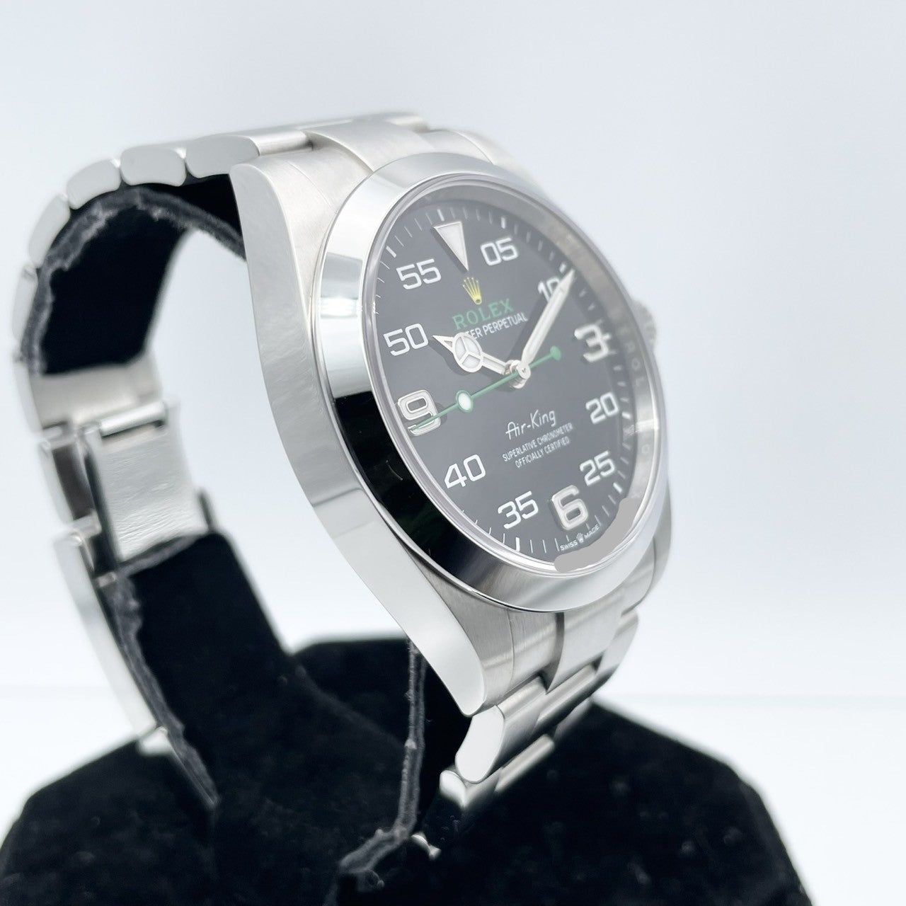 Pre-Owned Rolex Air King 126900 Black 40mm