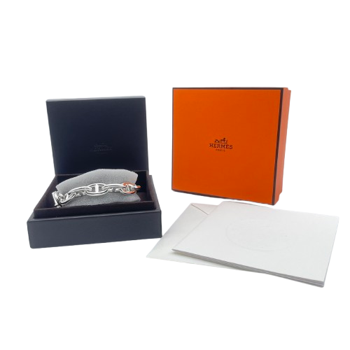 Hermes Chaine d'Ancre 手链 GM 银 925 12 链节