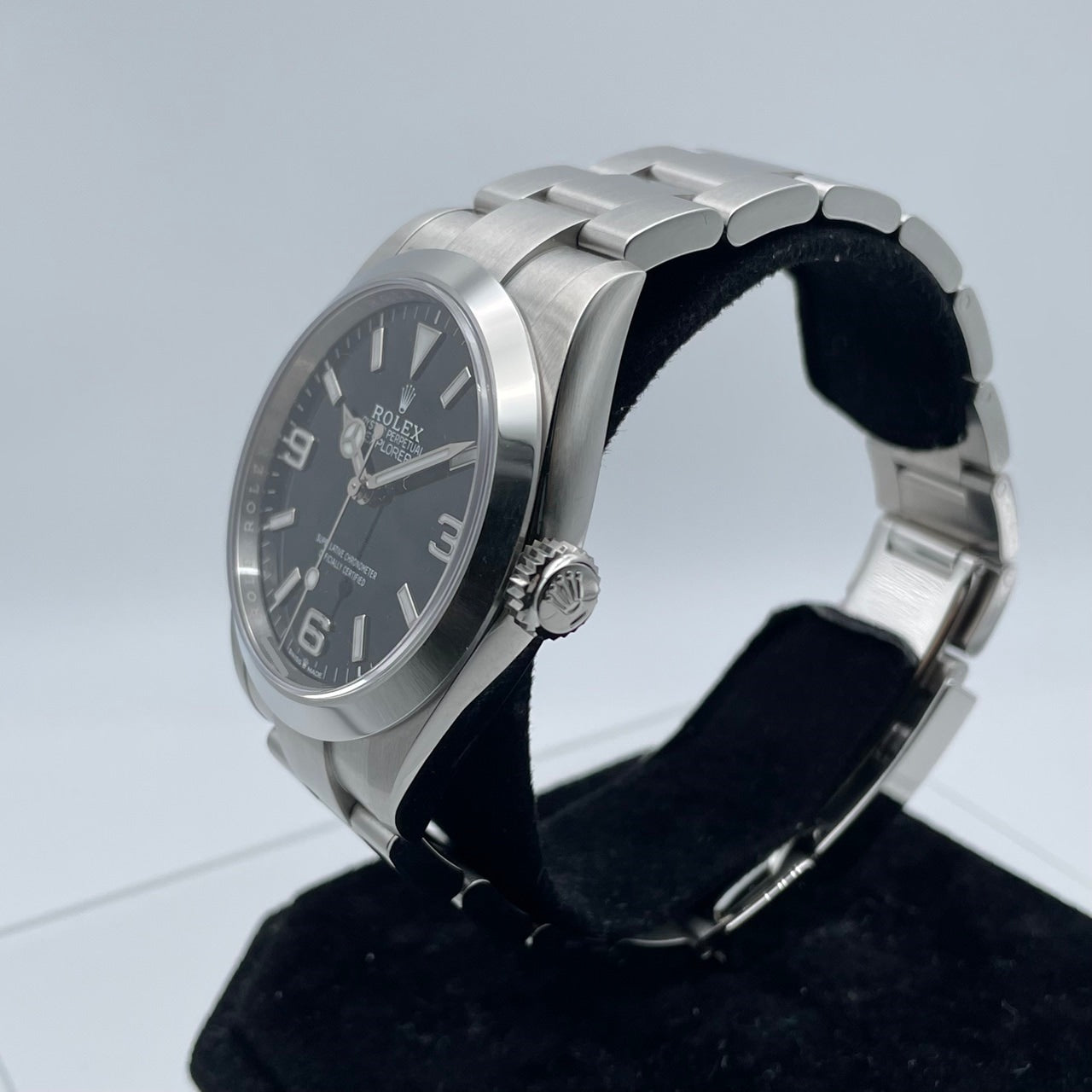 プレオウンド ロレックス エクスプローラー 224270 ブラック ステンレスチール オイスターブレス 40mm