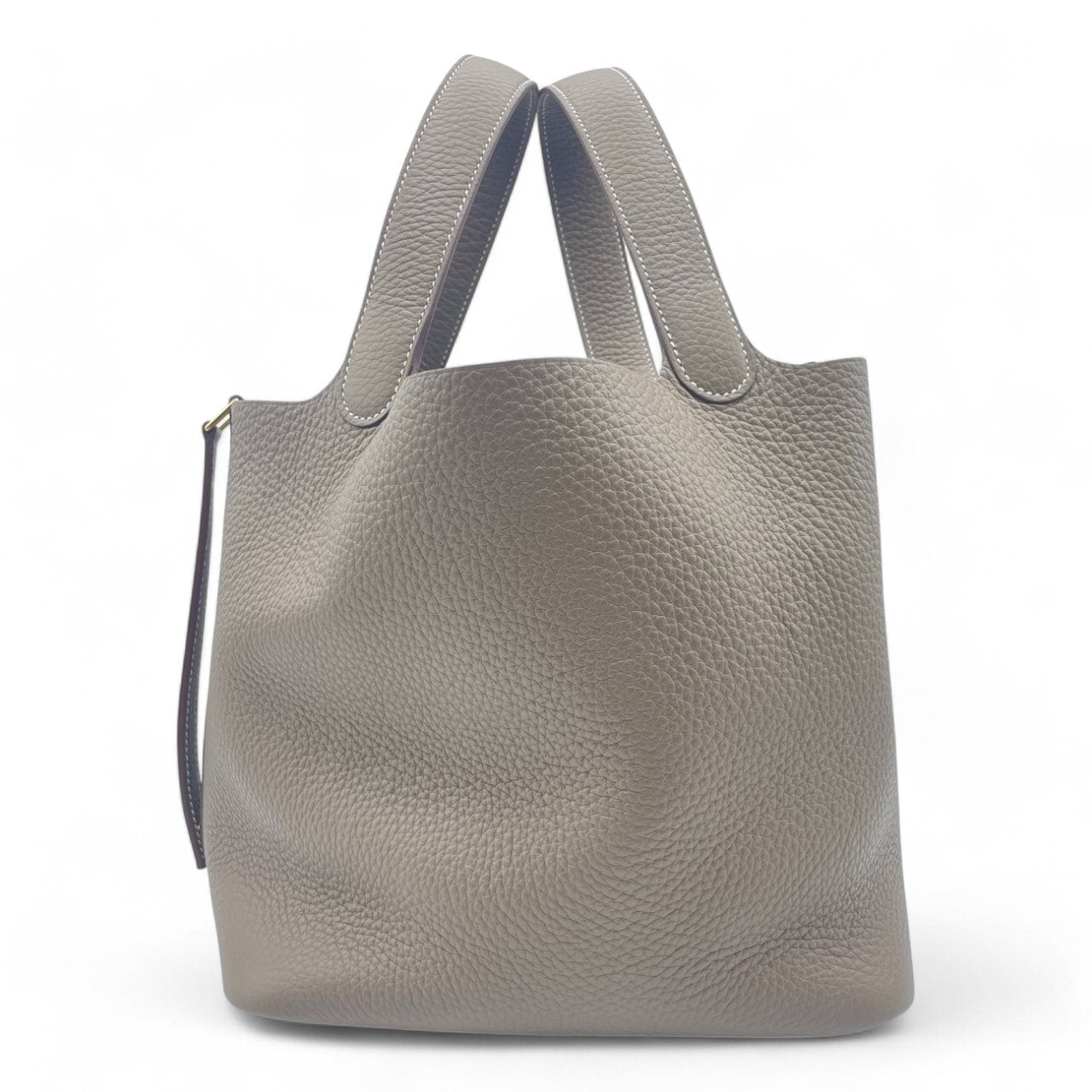 Hermes Picotin Lock MM Etoupe Torillon Clemence Gold 하드웨어 W 새