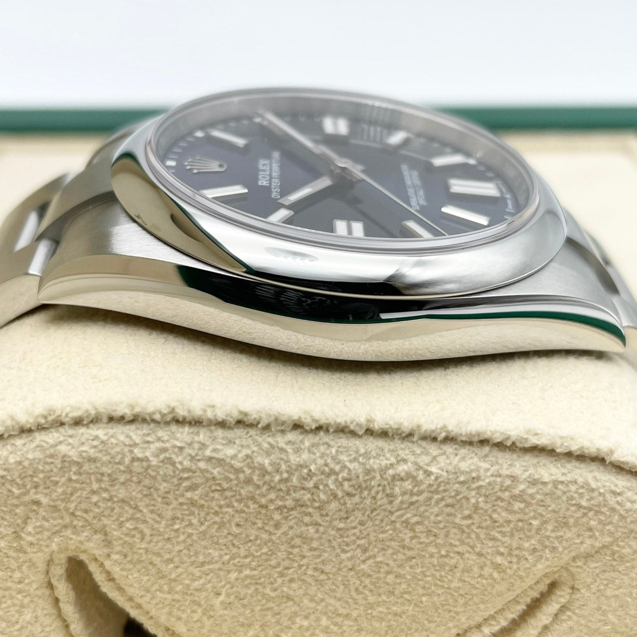 プレオウンド ロレックス オイスターパーペチュアル 124300 オイスターブレスレット ブルー 41mm