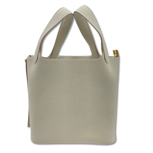 Hermes Picotin Lock PM Beton Torillon Clemence Gold Hardware B 조각.