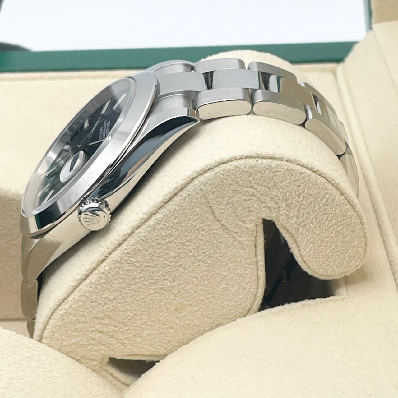 プレオウンド ロレックス デイトジャスト 126300 ブライトブルー オイスターブレスレット 41mm