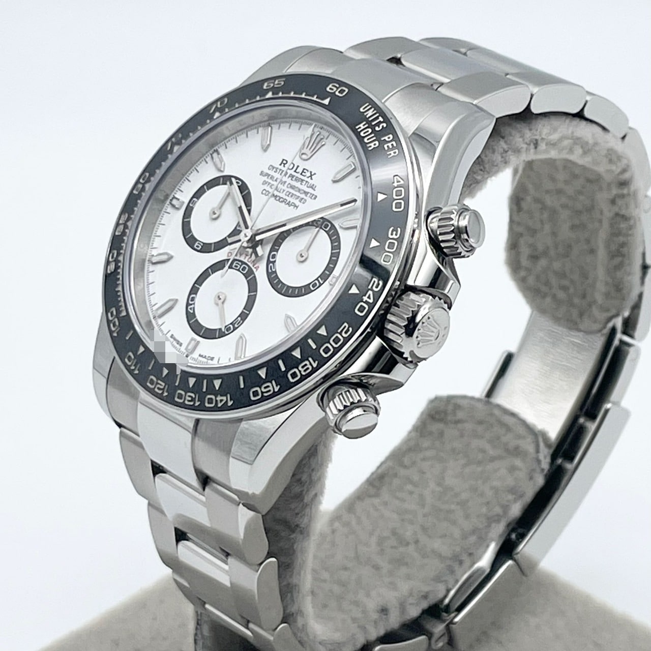 劳力士代托纳126500LN白色不锈钢40mm