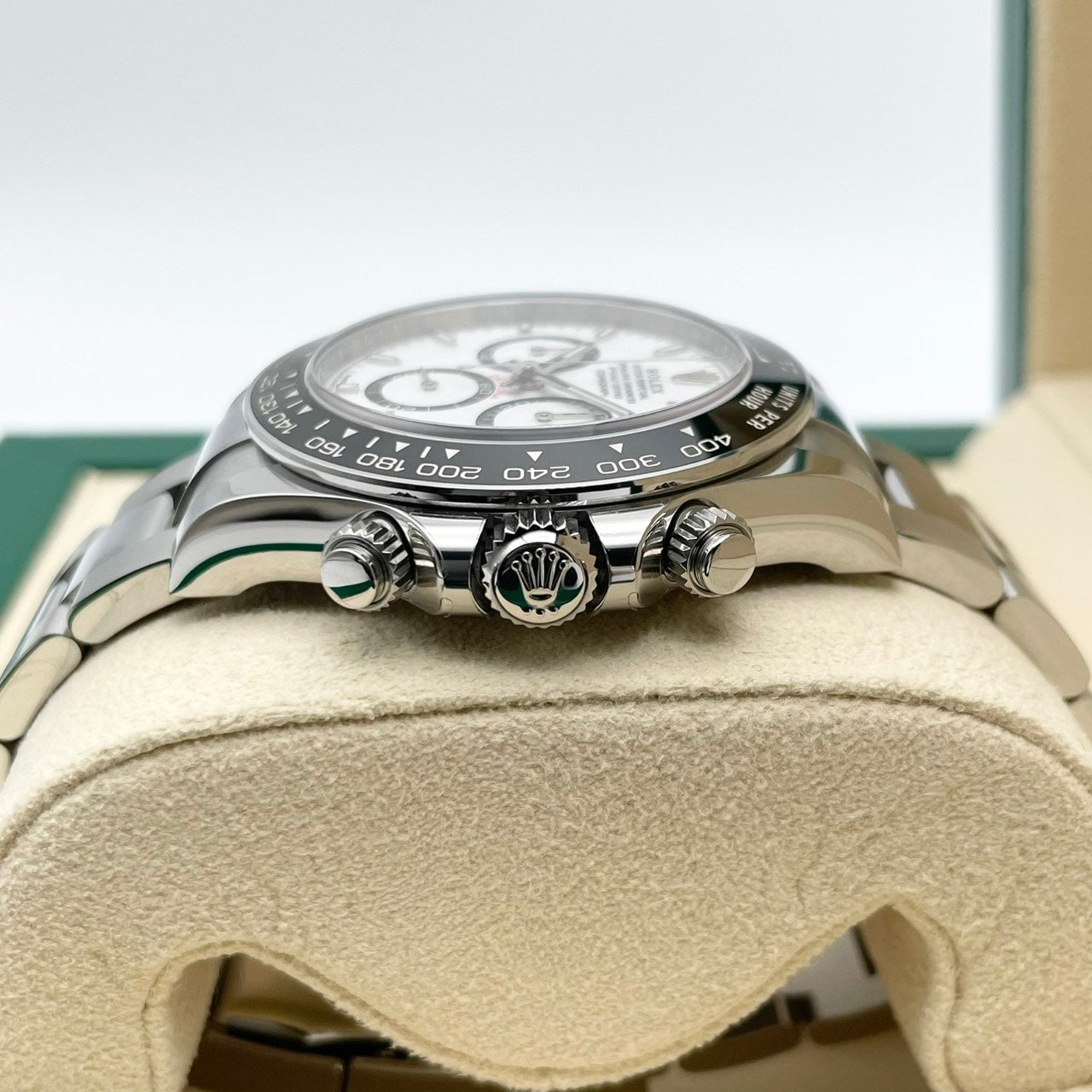 劳力士代托纳126500LN白色不锈钢40mm