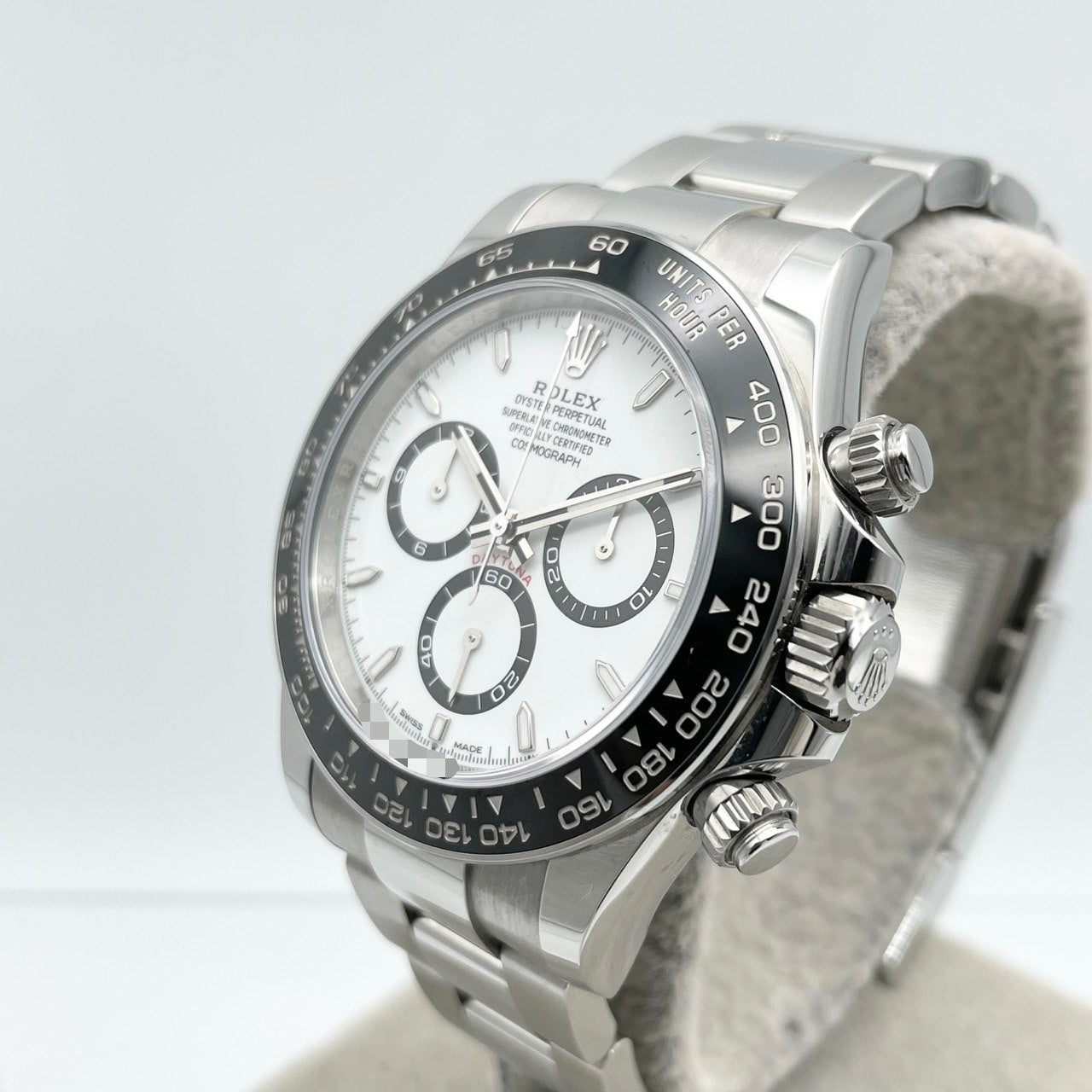 劳力士代托纳126500LN白色不锈钢40mm