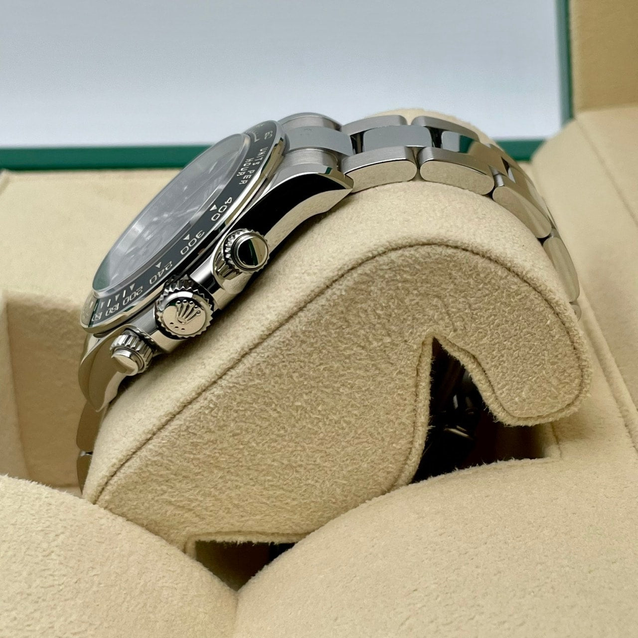 劳力士代托纳126500LN黑色不锈钢牡蛎手链40mm