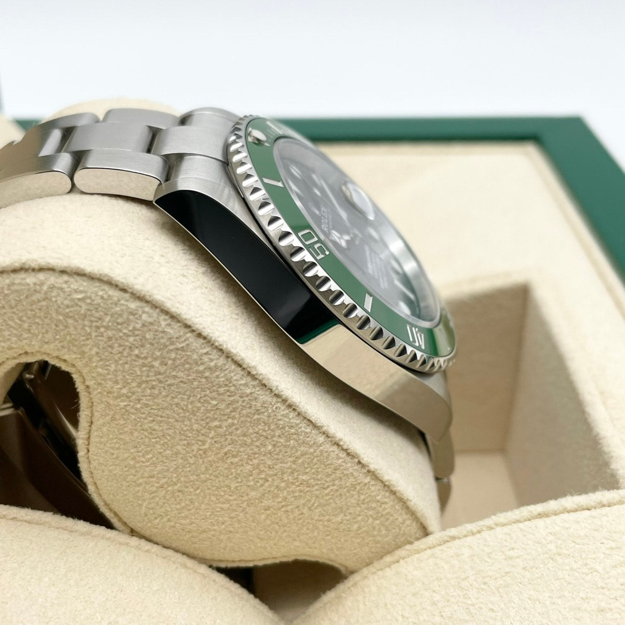 사전 소유 롤렉스 서브 마리너 날짜 126610LV 블랙 41mm