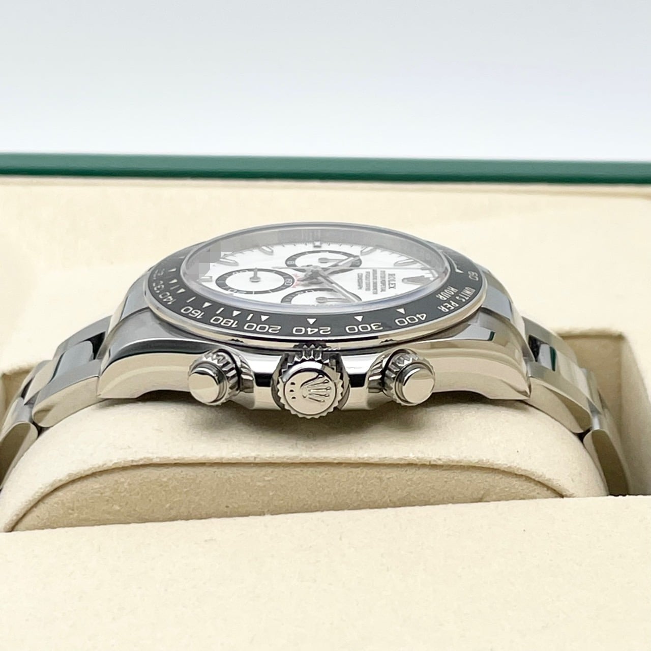 劳力士代托纳126500LN白色不锈钢40mm