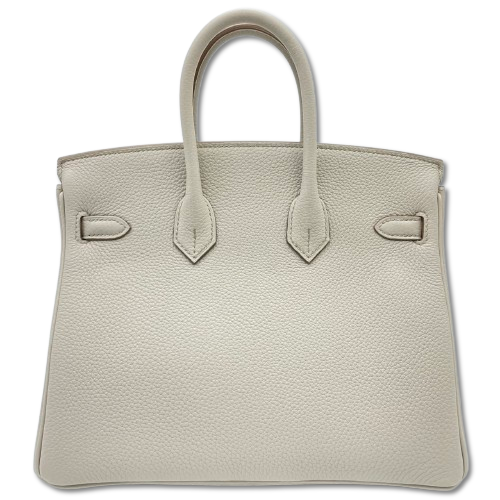 Hermes Birkin 25 Beton Togo Gold 하드웨어 W는 새겨 져 있습니다