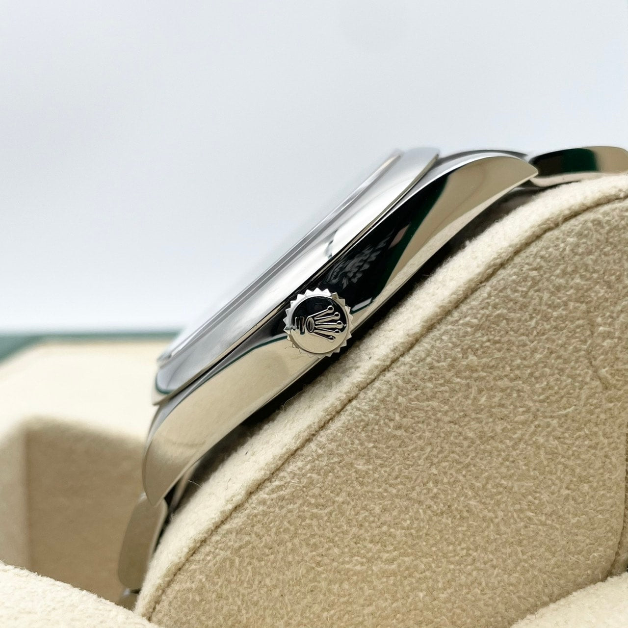 プレオウンド ロレックス オイスターパーペチュアル 124300 ターコイズブルー ステンレスチール 41mm