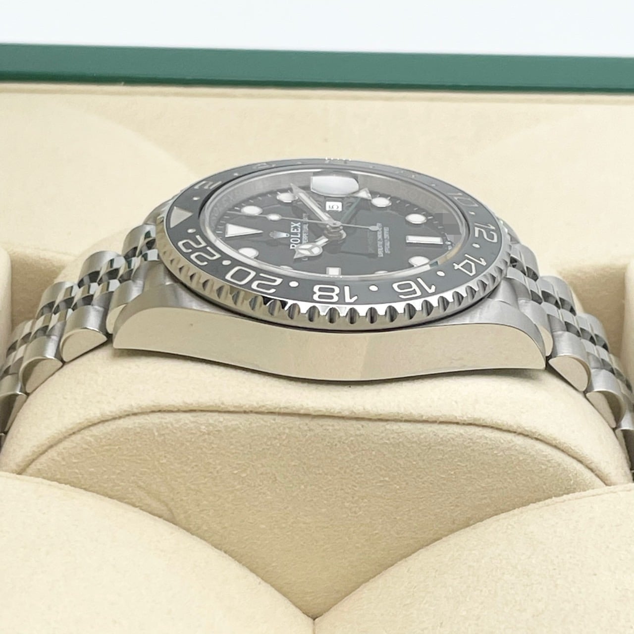 Pre-Owned Rolex GMT Master II 126710GRNR Black Jubilee Bracelet 40mm