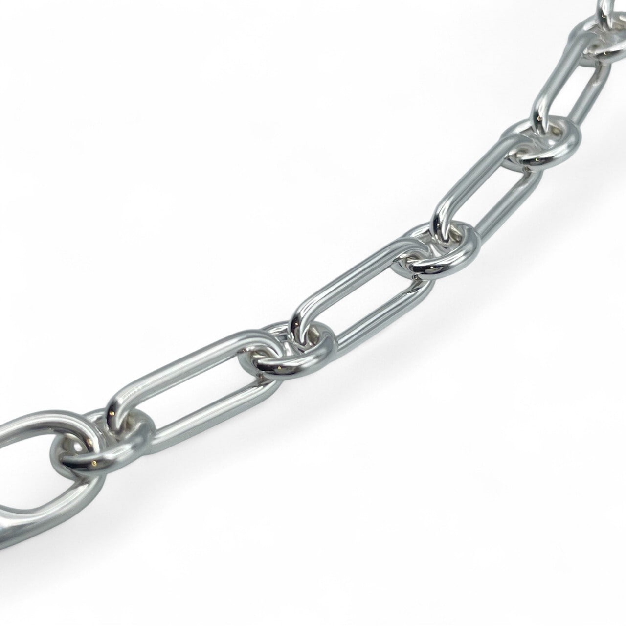 プレオウンドエルメス シェーヌ・ダンクル パンクネックレス 42�p シルバー925