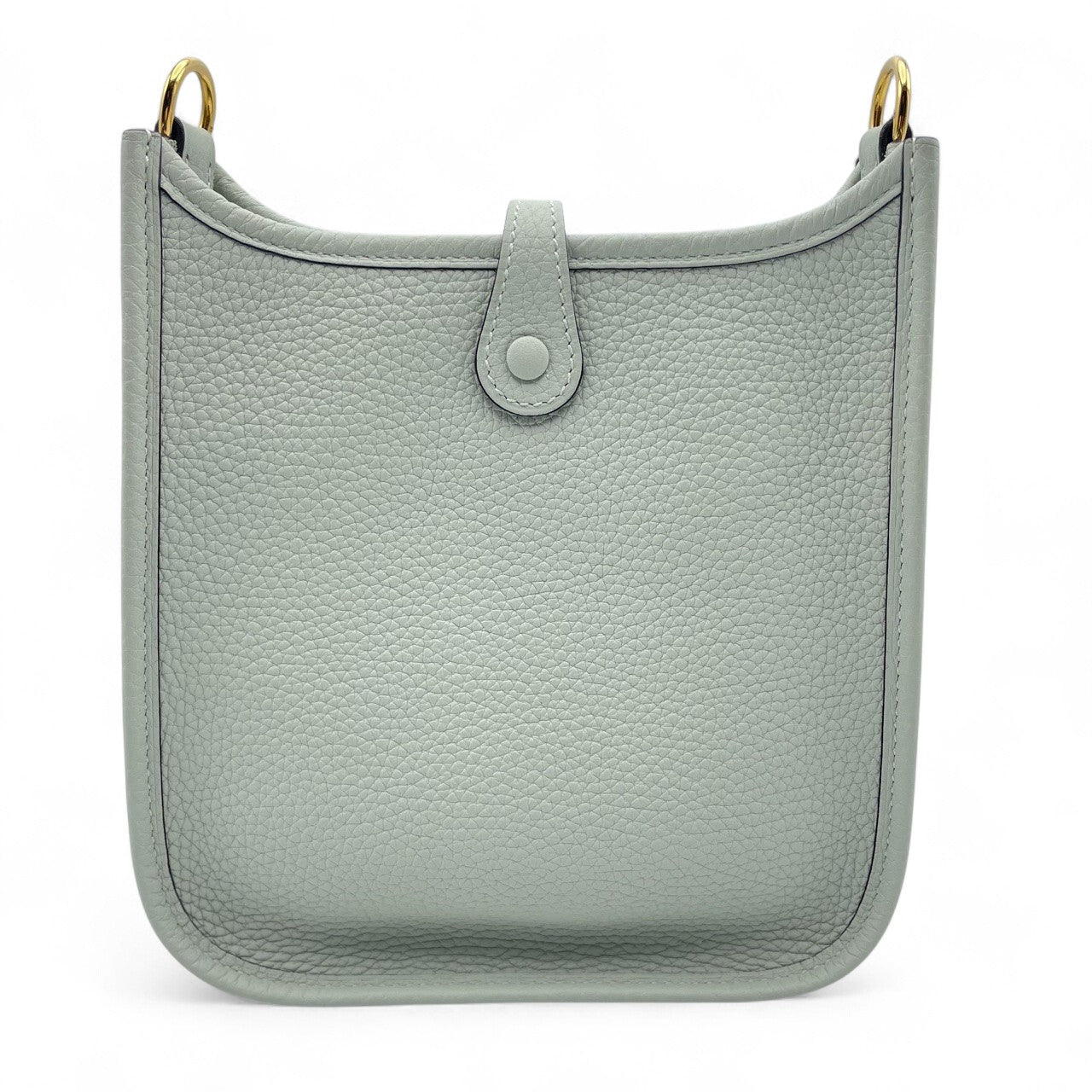 Pre-Owned Hermes Mini Evelyn Amazone TPM Grineve Taurillon Clemence Gold Hardware B Stamped