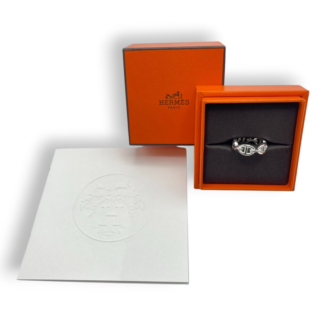 プレオウンドエルメス シェーヌ・ダンクル アンシェネ リング PM 51 シルバー925 11号
