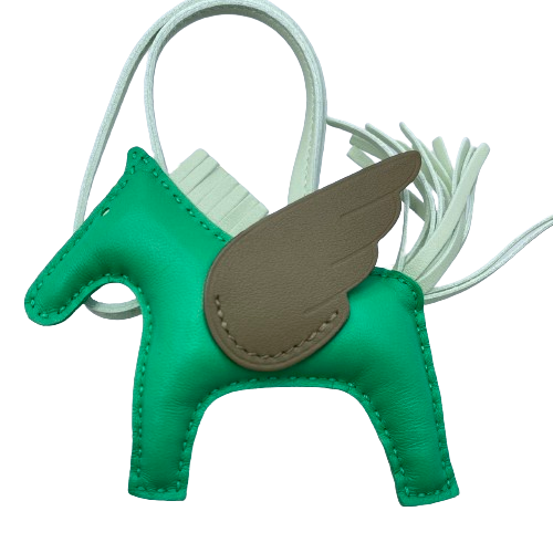 Pre-Owned Hermes Rodeo Charm Pegasus PM B engraved