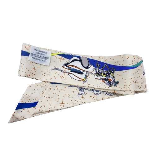 헤르메스 Twilly Space Derby Silk Twill