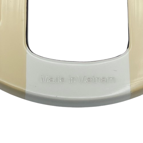 Hermes H Equipe 水牛角漆面耳环