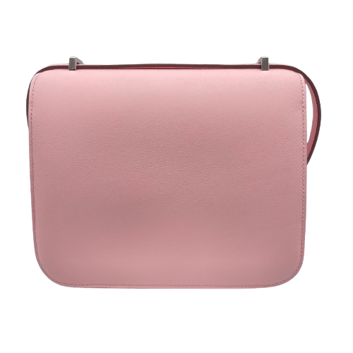 Hermes Constance Mini 18 Rose Sakura Vo Swift Silver Metal Fittings W 새로