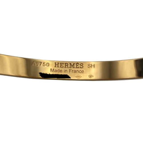 プレオウンド エルメス ケリーブレスレット SH ピンクゴールド750/1000 ダイヤモンド0.02ct