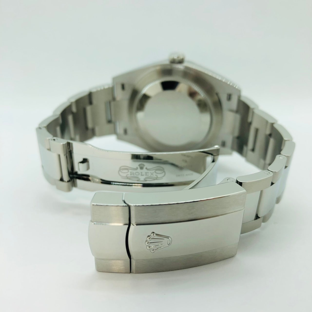 Pre-Owned Rolex Datejust 126300 Oyster Bracelet Slate Rome