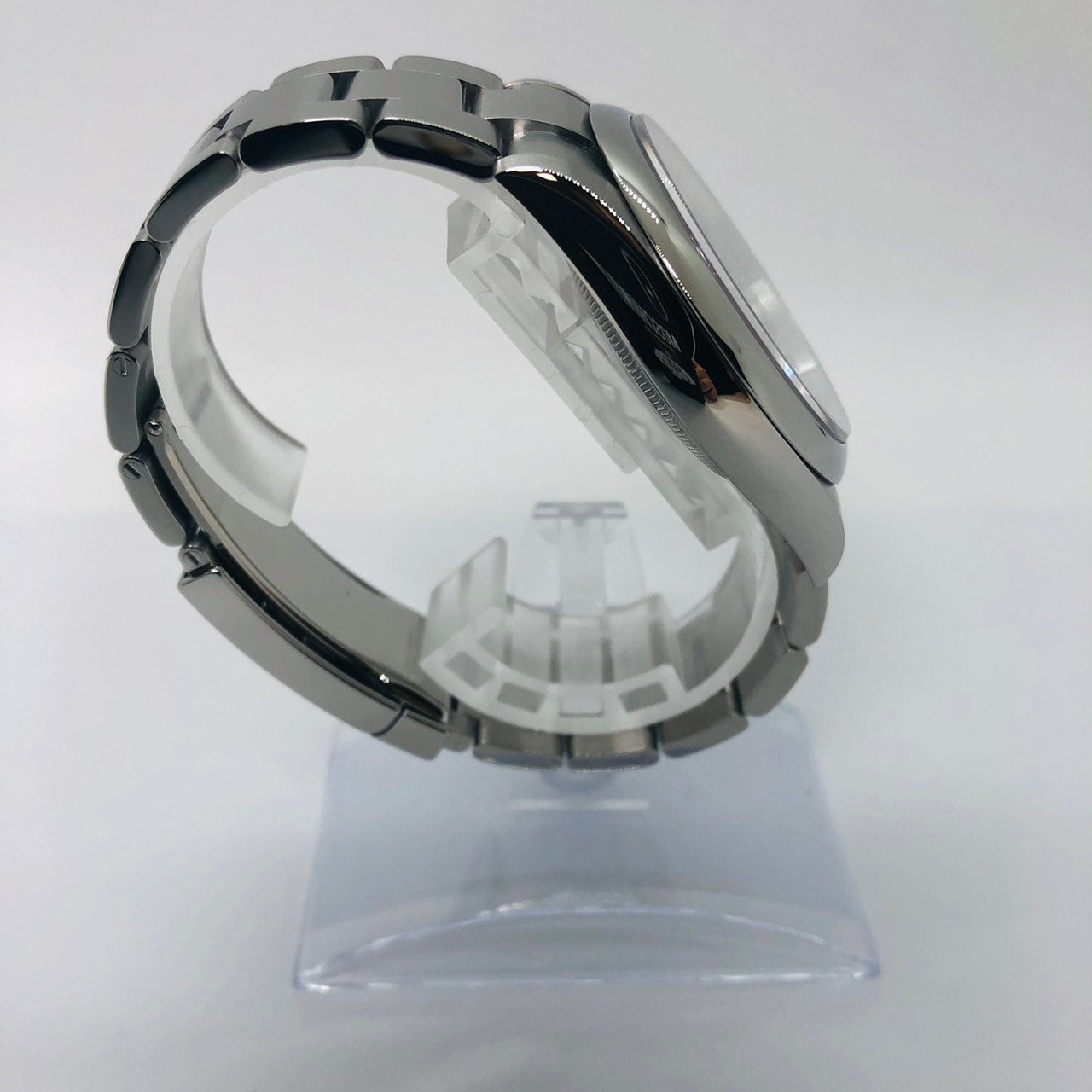 プレオウンド ロレックス オイスターパーペチュアル 124300 オイスターブレスレット グリーン 41mm