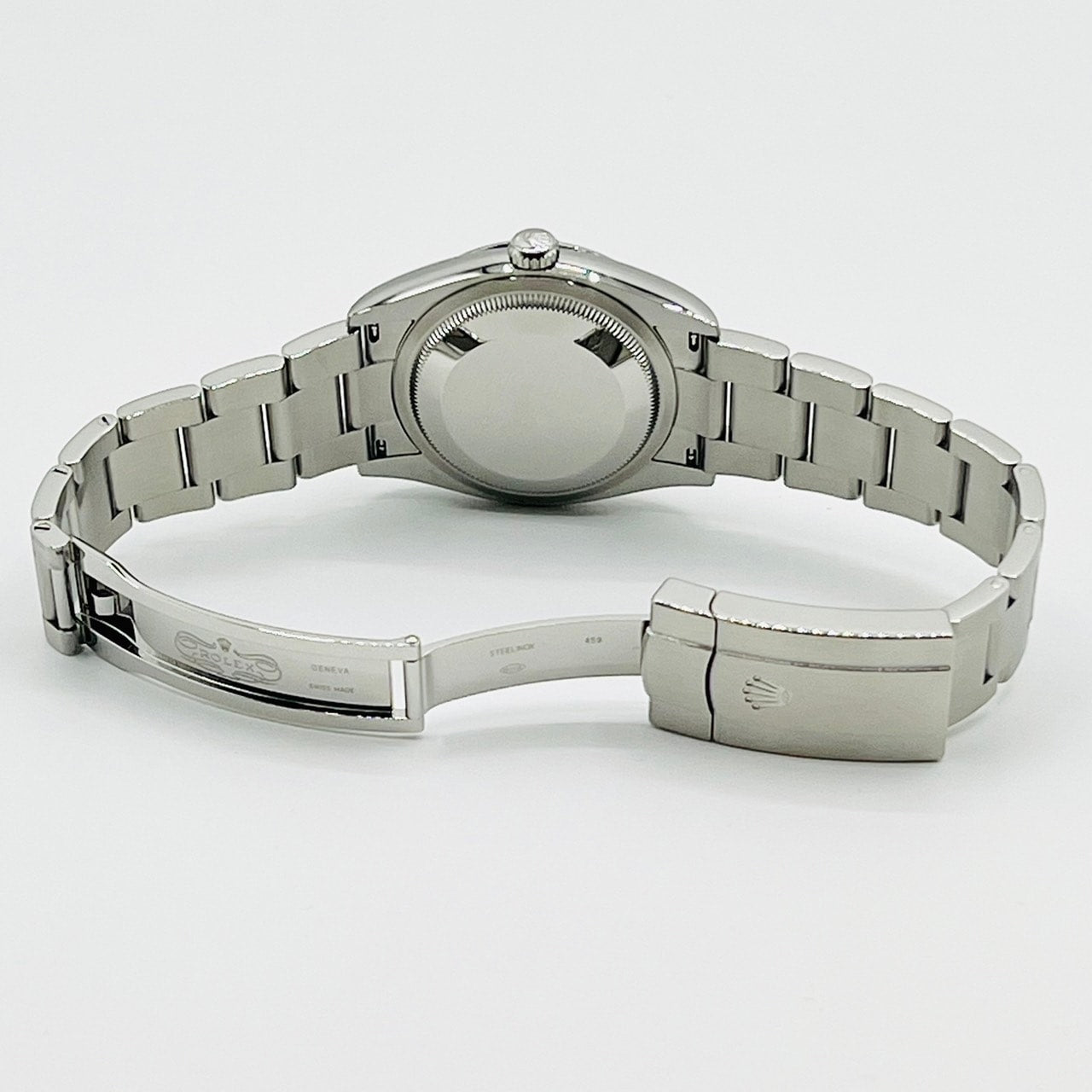 사전 소유 롤렉스 굴 영구 126000 굴 팔찌 청록색 청록색 36mm