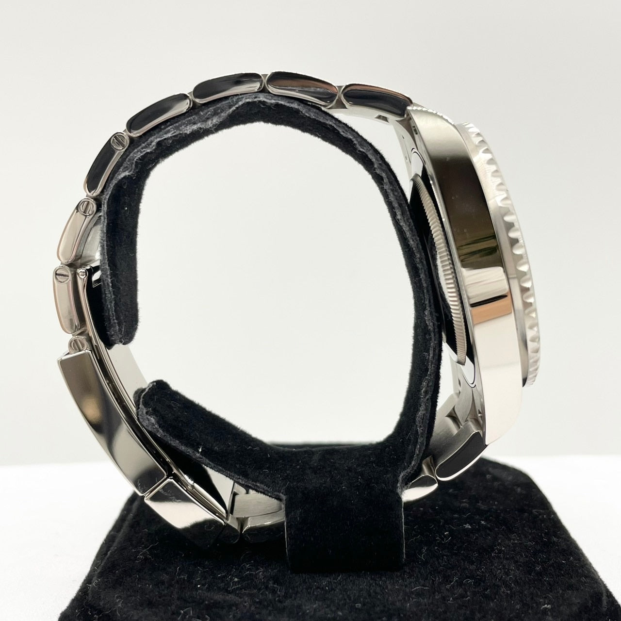 롤렉스 GMT 마스터 II 126719Blro 굴 팔찌 유성 화이트 골드 40mm