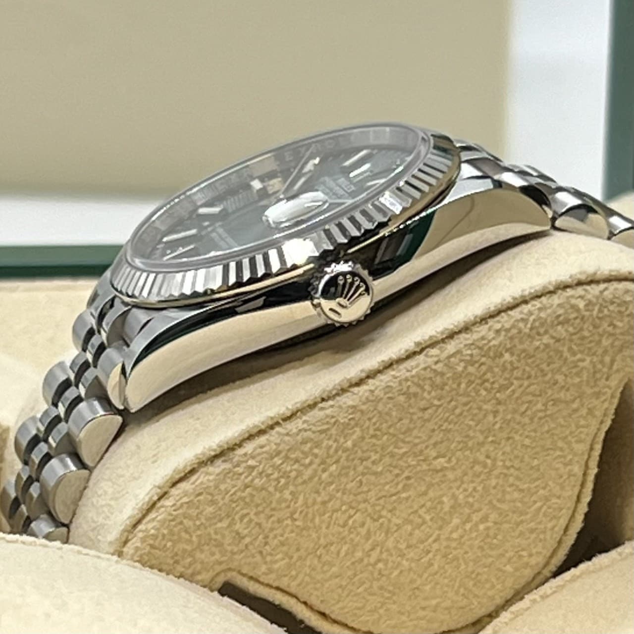 ★곧 크리스마스★롤렉스 날짜 주석 126234 민트 그린 쥬빌리 브레이슬릿 36mm