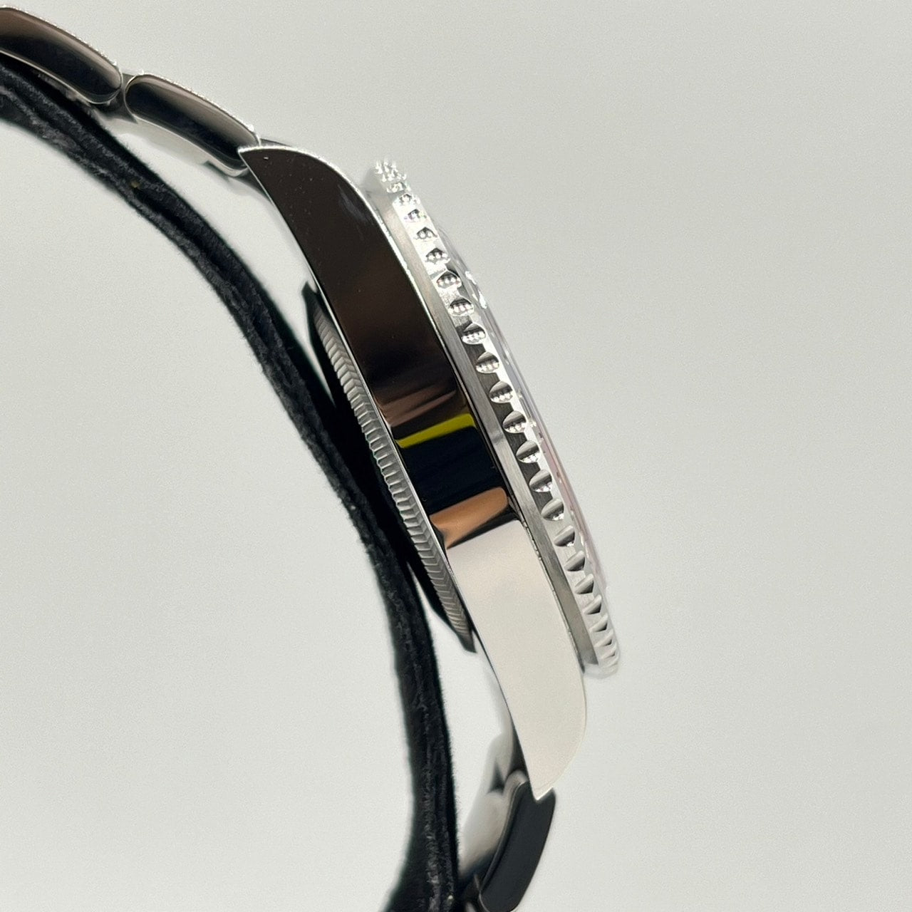 롤렉스 GMT 마스터 II 126710Blro 굴 팔찌 검은 펩시 40mm