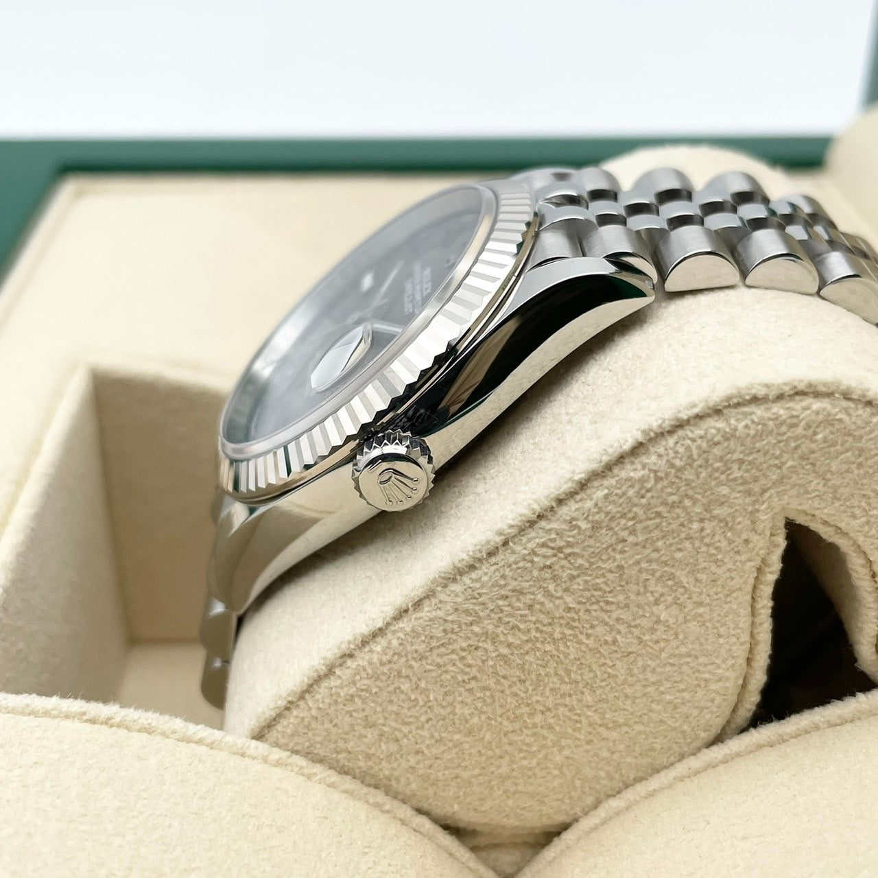 勞力士datejust 126234 Slate Roman Jubilee手鐲36mm