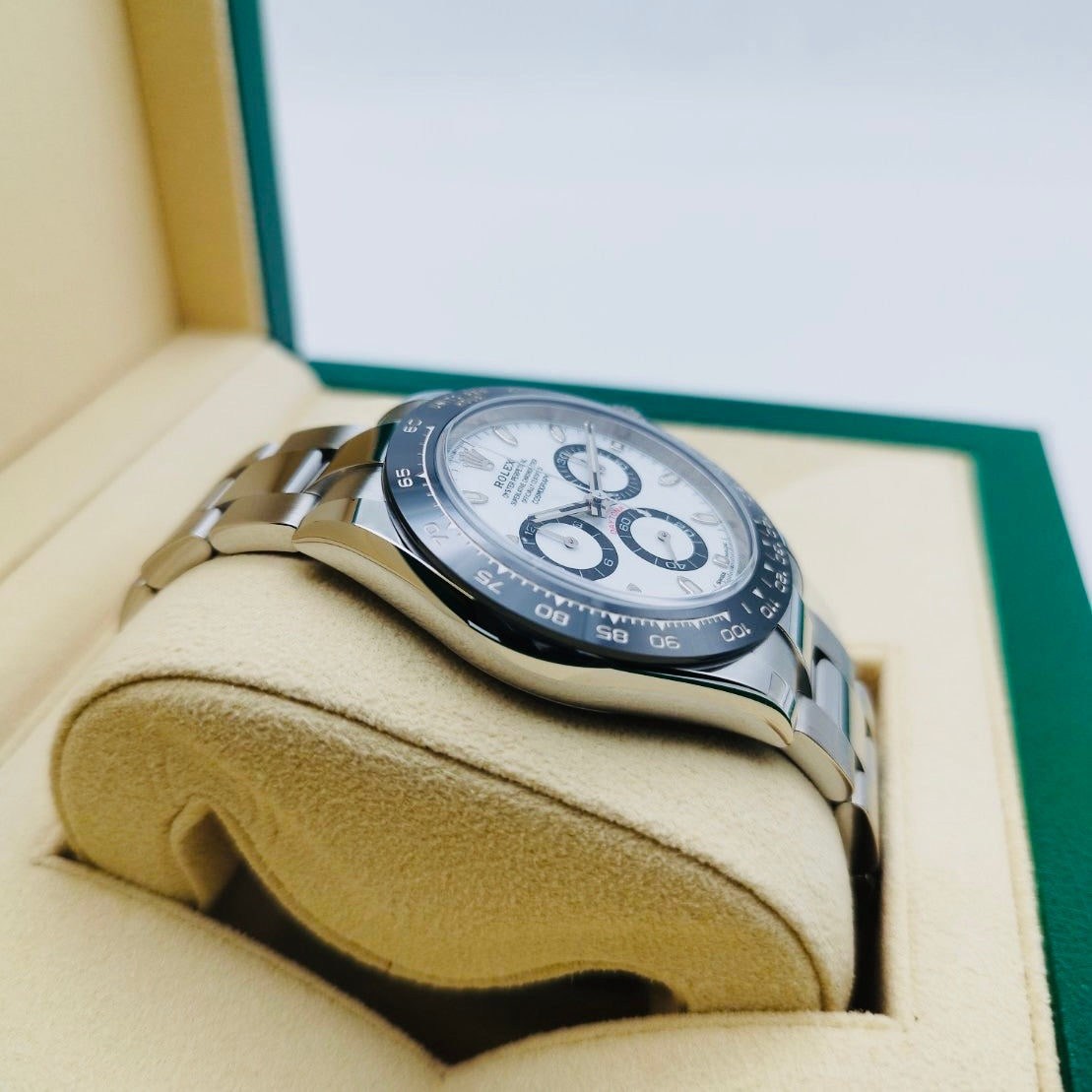 プレオウンド ロレックス デイトナ 116500LN オイスターブレスレット ホワイト 40mm