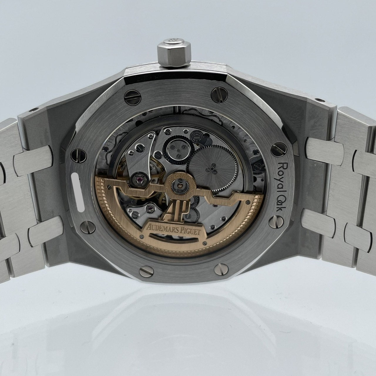 Pre-Owned Audemars Piguet Royal Oak "Jumbo" Extra Sin 15202ST.OO.1240ST.01 39mm