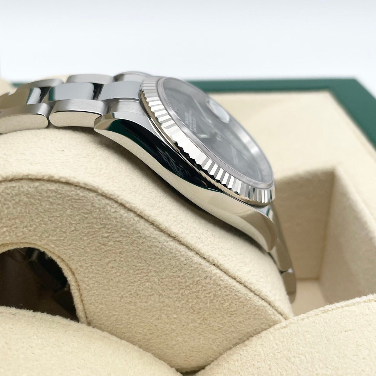 プレオウンド ロレックス デイトジャスト 126234 スレートローマン オイスターブレス 36mm