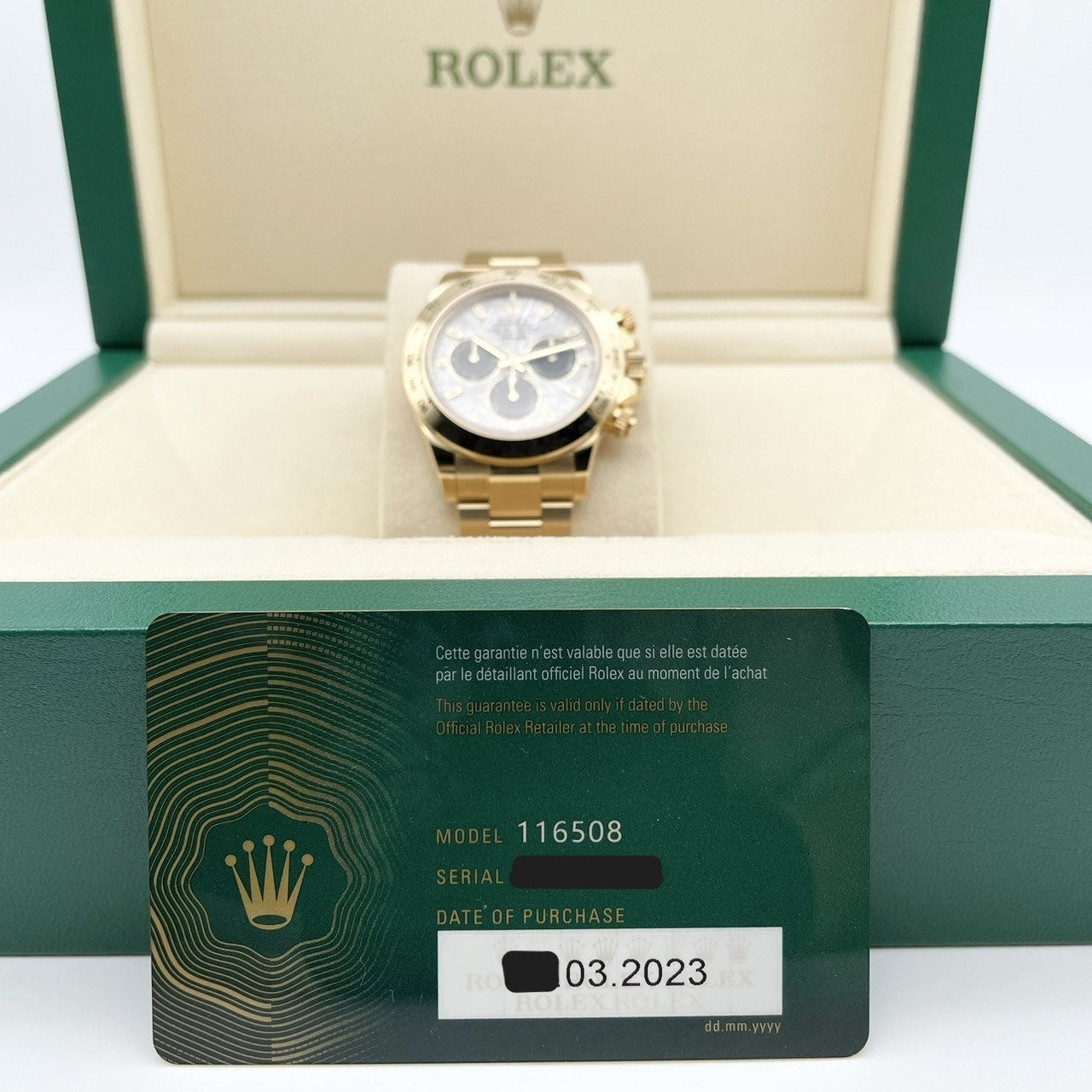 プレオウンド ロレックス デイトナ 116508 メテオライト 40mm