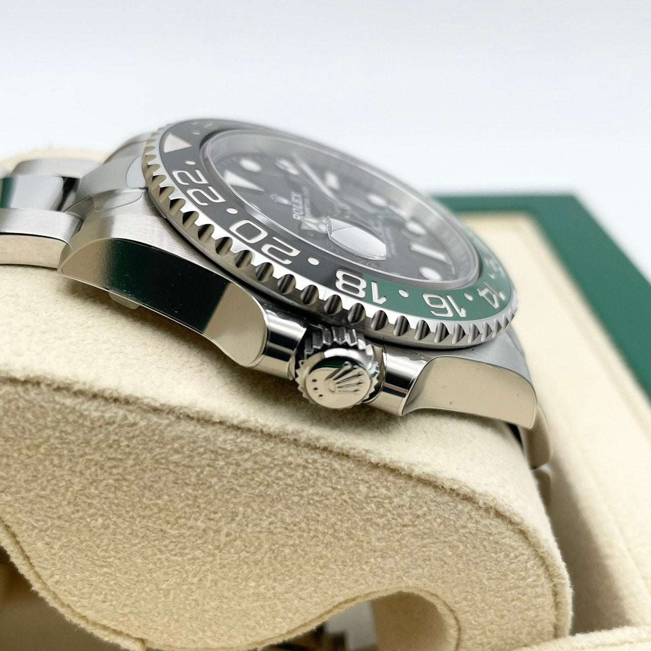 [전체 보호 스티커 포함! ! Rolex GMT 마스터 II 126720VTNR 굴 팔찌 40mm