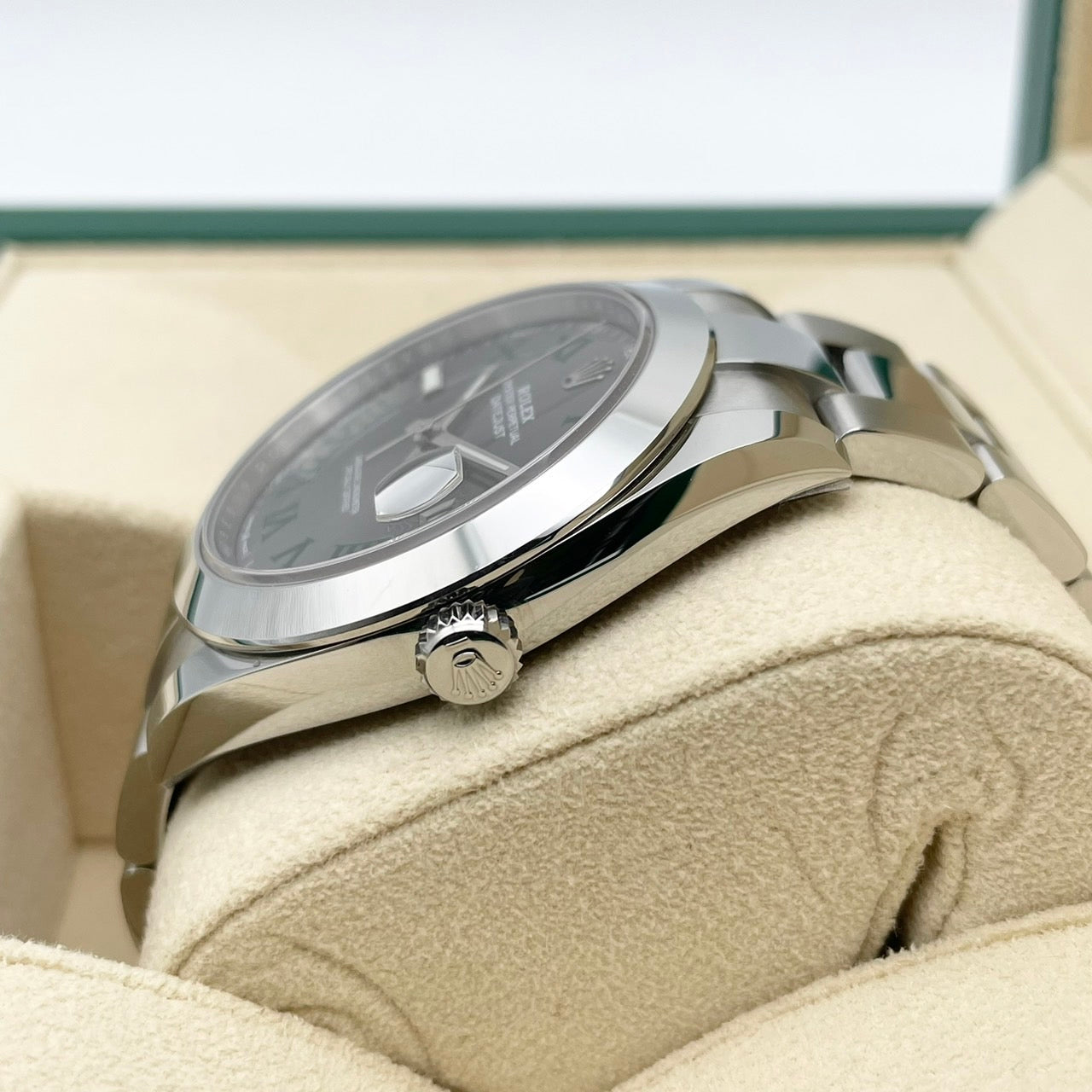 プレオウンド ロレックス デイトジャスト 126300 スレートローマ 41mm オイスターブレス