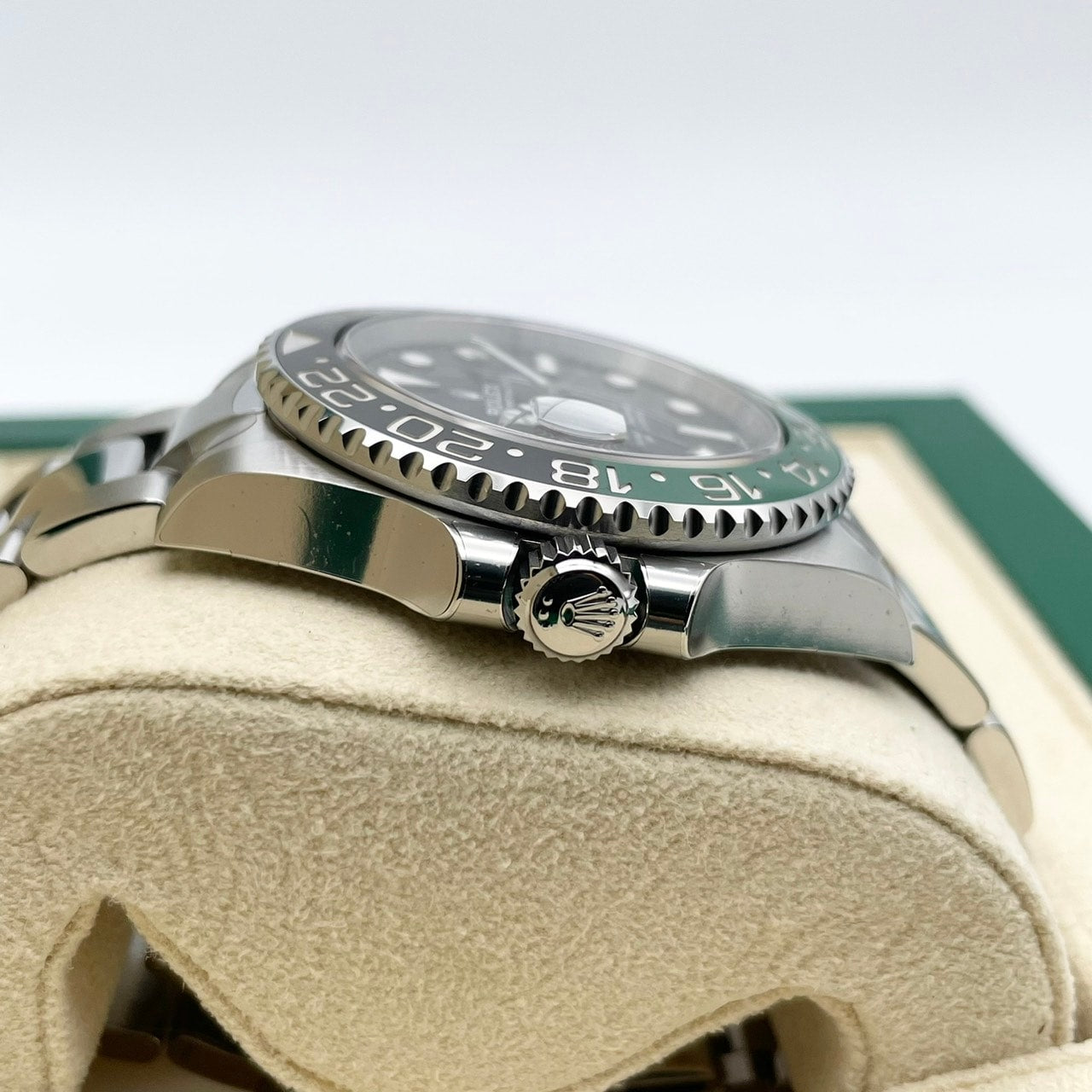 [전체 보호 스티커 포함! ! Rolex GMT 마스터 II 126720VTNR 굴 팔찌 40mm