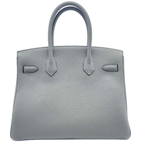 Hermes Birkin 30 Grimoett Togo Silver Metal Fittings w 새로워