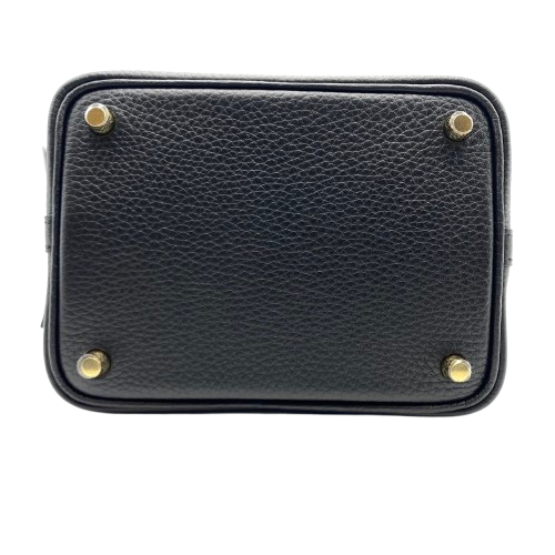 プレオウンド エルメス ピコタンロック PM ノワール トリヨンクレマンス ゴールド金具 W刻印