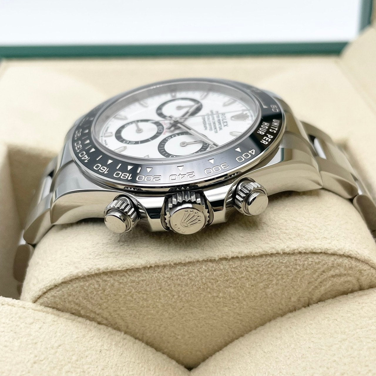 사전 소유 롤렉스 데이토나 126500ln 화이트 40mm