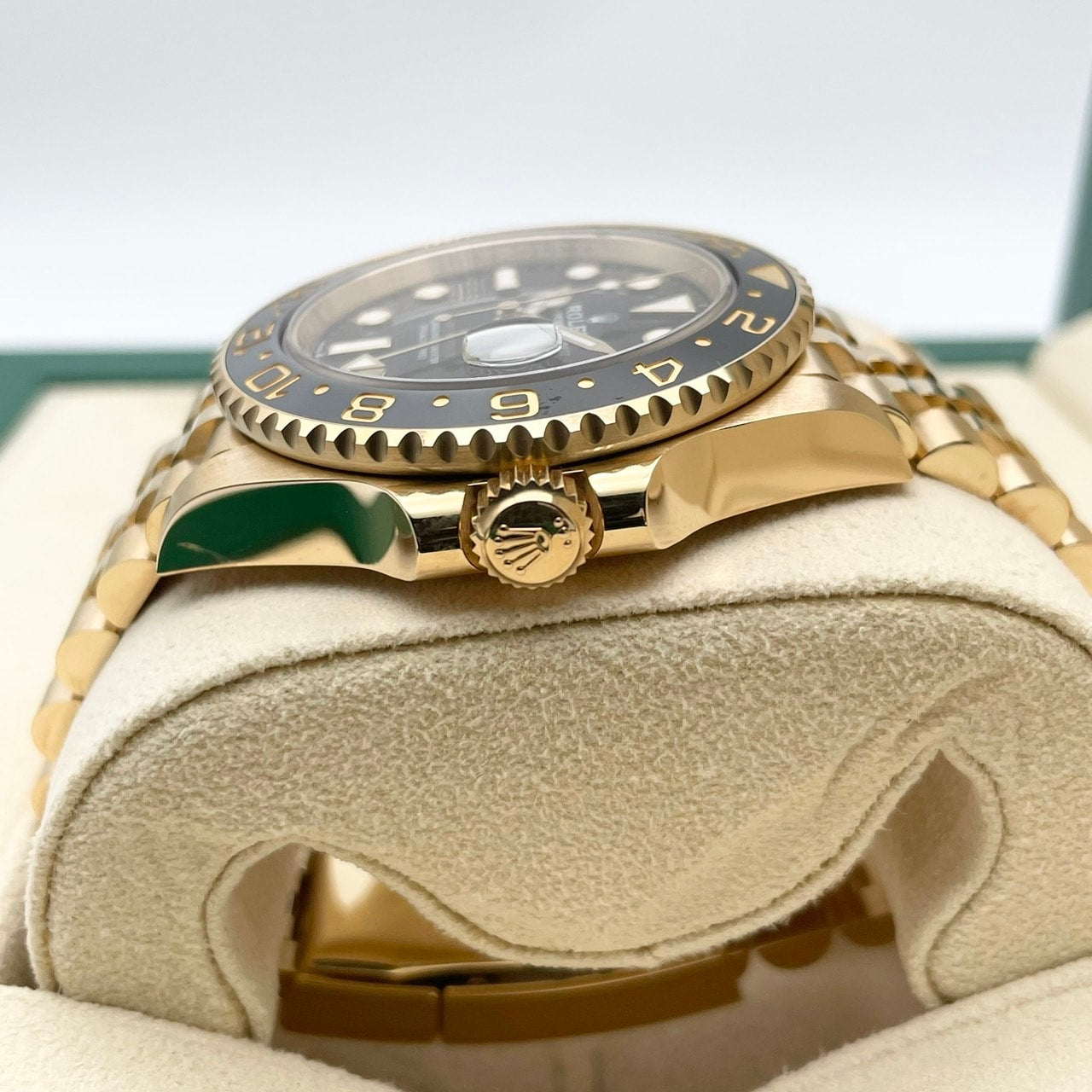 사전 소유 롤렉스 GMT 마스터 II 126718GRNR Jubilee Bracelet Black