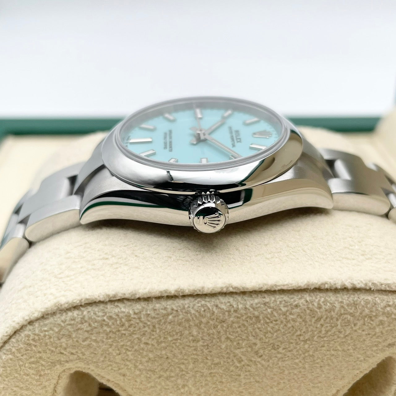 プレオウンド ロレックス オイスターパーペチュアル 277200 ターコイズブルー オイスターブレスレット 31mm