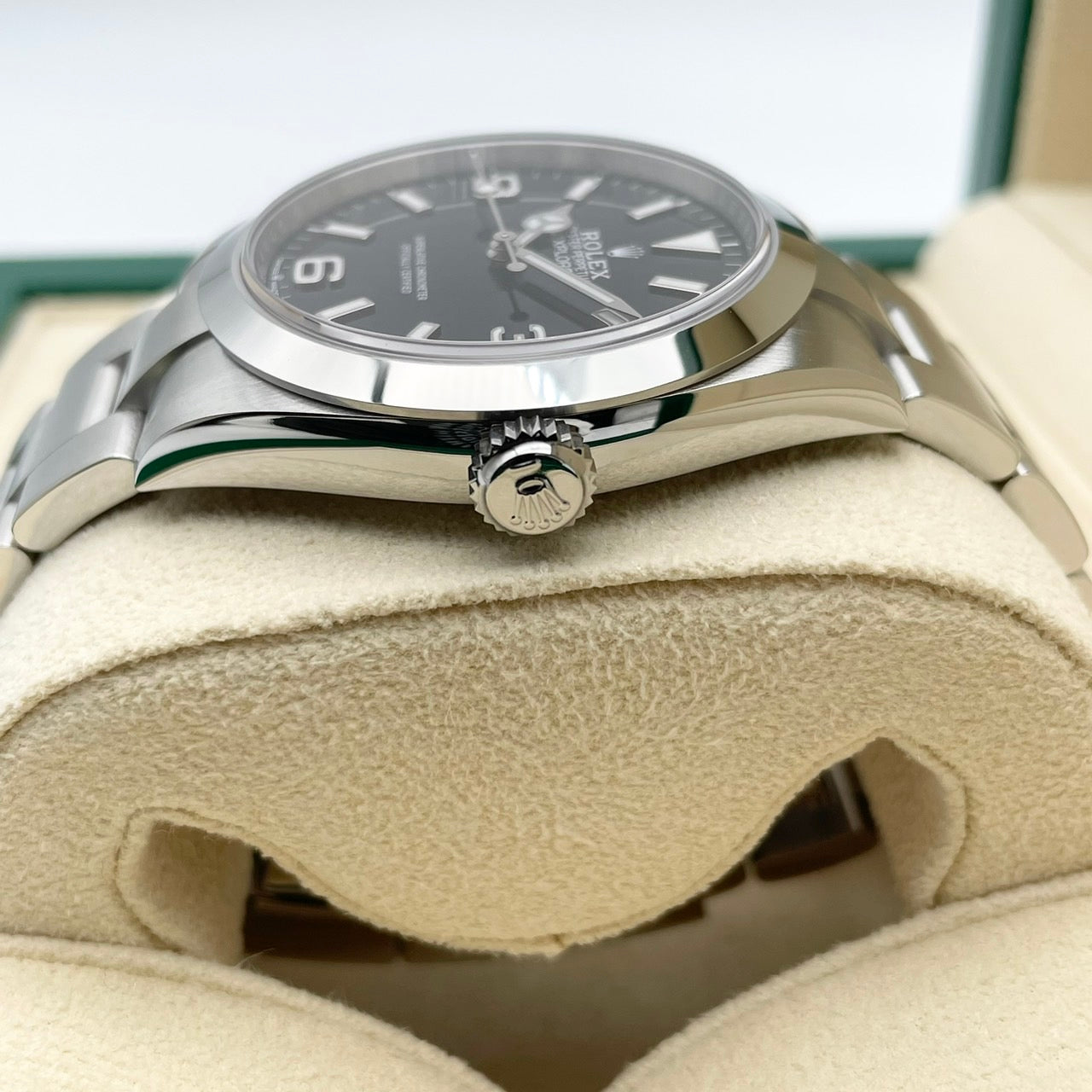 사전 소유 롤렉스 탐색기 224270 블랙 40mm