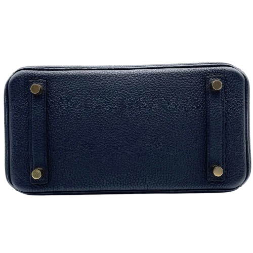 Hermes Birkin 25 Noir Togo Gold Hardware u는 새겨 져 있습니다