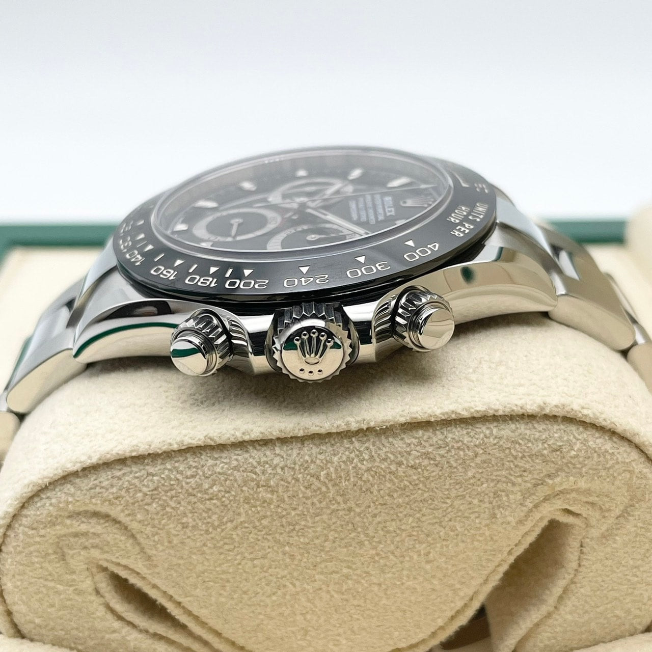 사전 소유 롤렉스 데이토나 116500LN 블랙 굴 팔찌 40mm