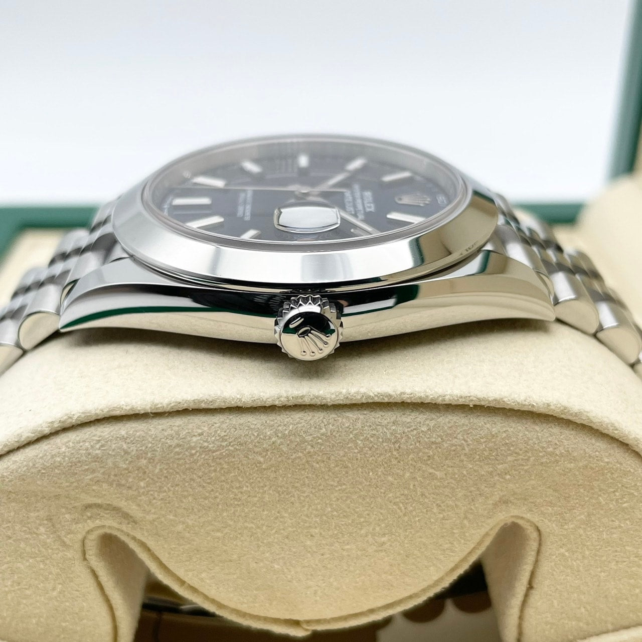 プレオウンド ロレックス デイトジャスト41 126300 オイスターブレスレット ブルー 41mm