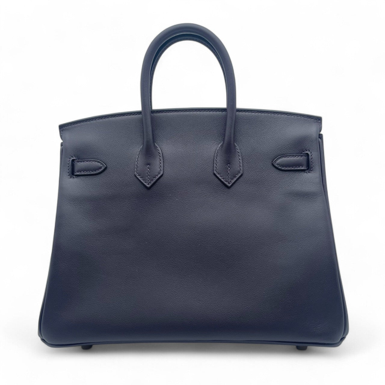 Hermes Birkin 25 Prenoir Swift Gold 하드웨어 W는 새겨 져 있습니다